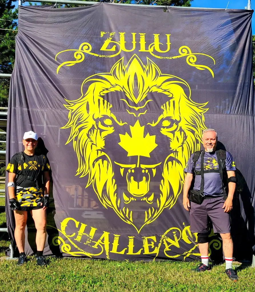 Zulu Challenge crew and participants outdoors